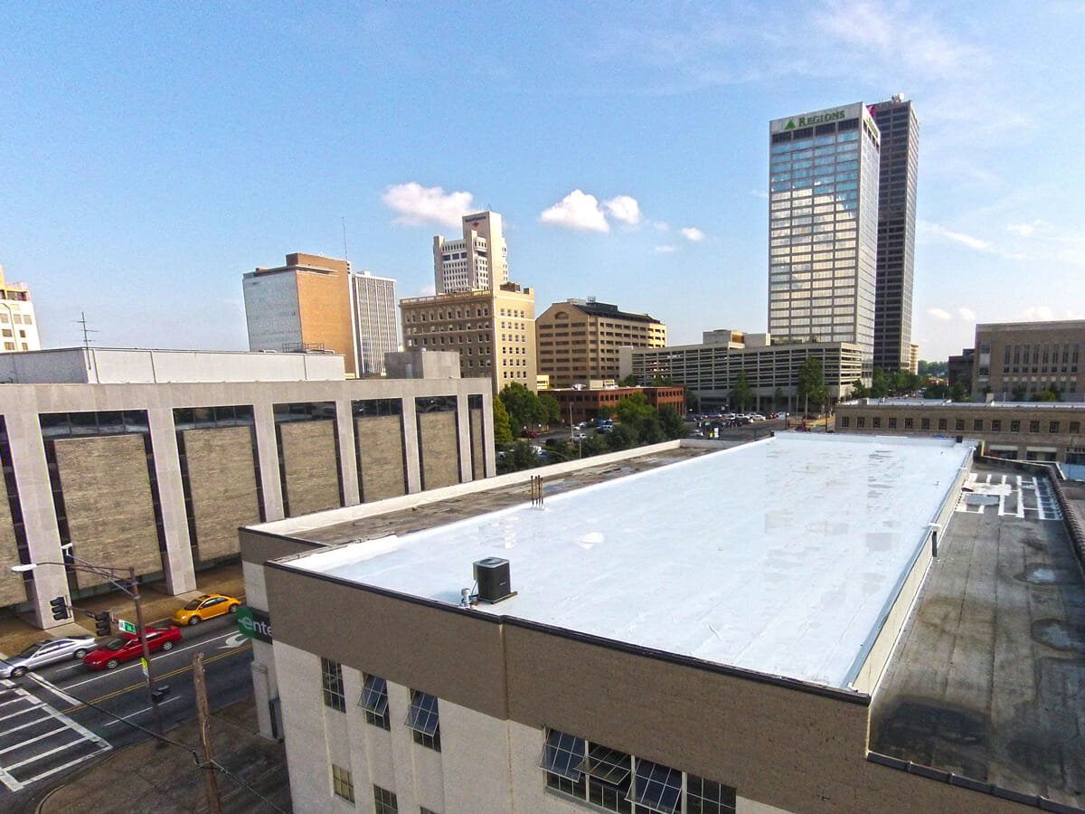 commercial roof coating company Nashville, AR