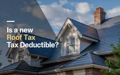 Is a New Roof Tax Deductible