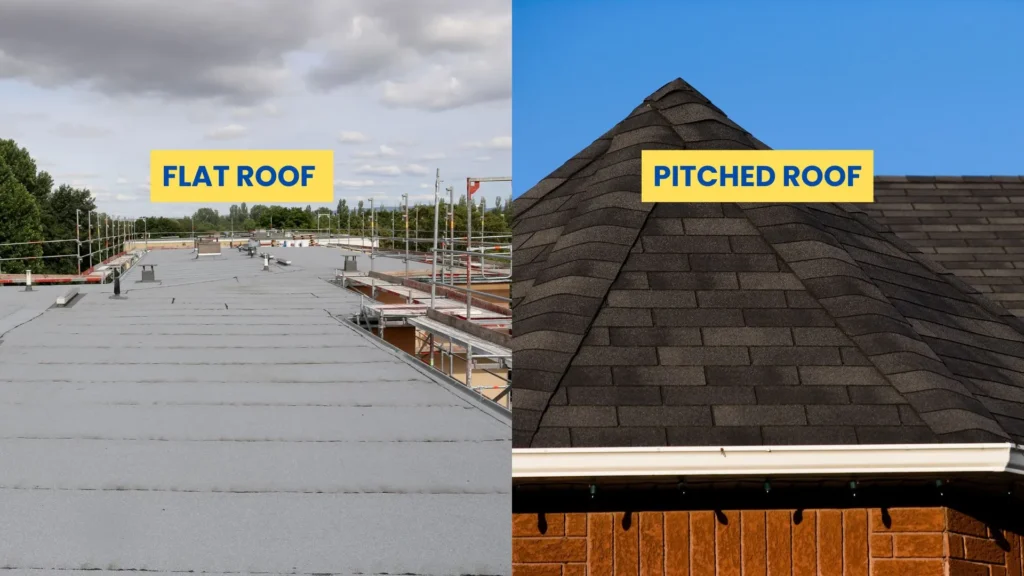 Flat Roof vs. Pitched Roof for Businesses - What’s the Better Fit