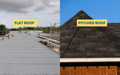 Flat Roof vs. Pitched Roof for Businesses: What’s the Better Fit?