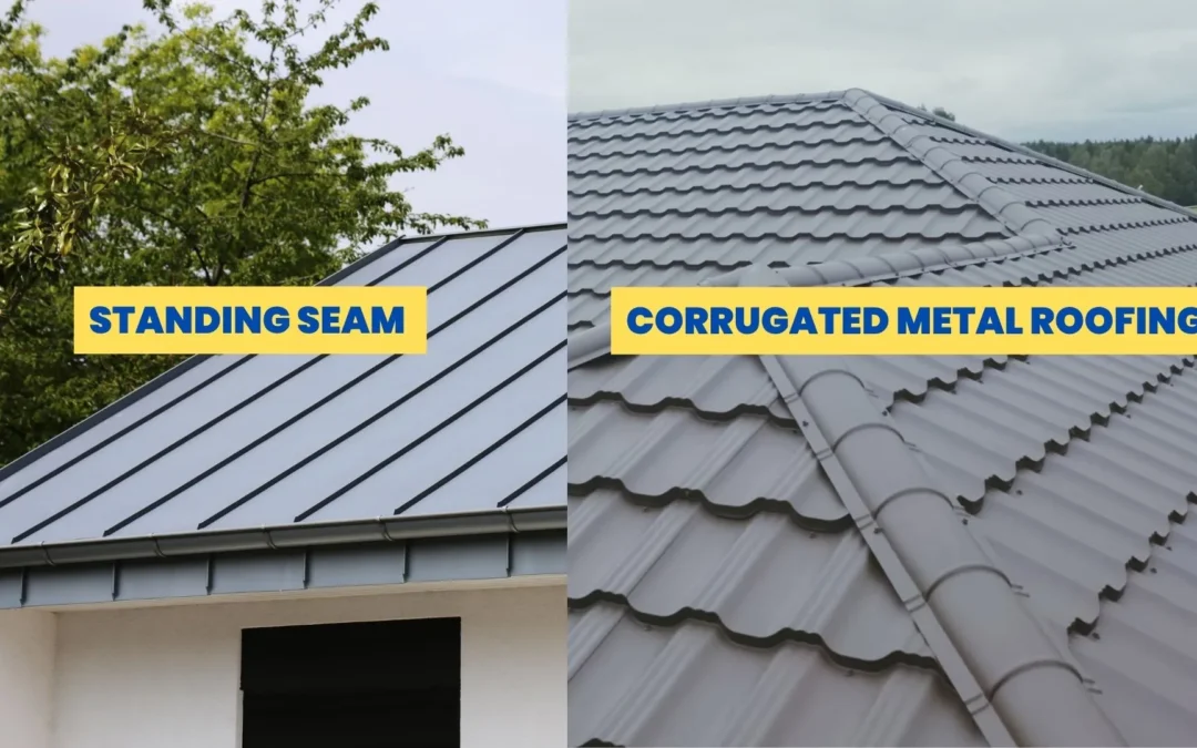 Standing Seam or Corrugated Metal Roofing: Which Is Best for Your Property?