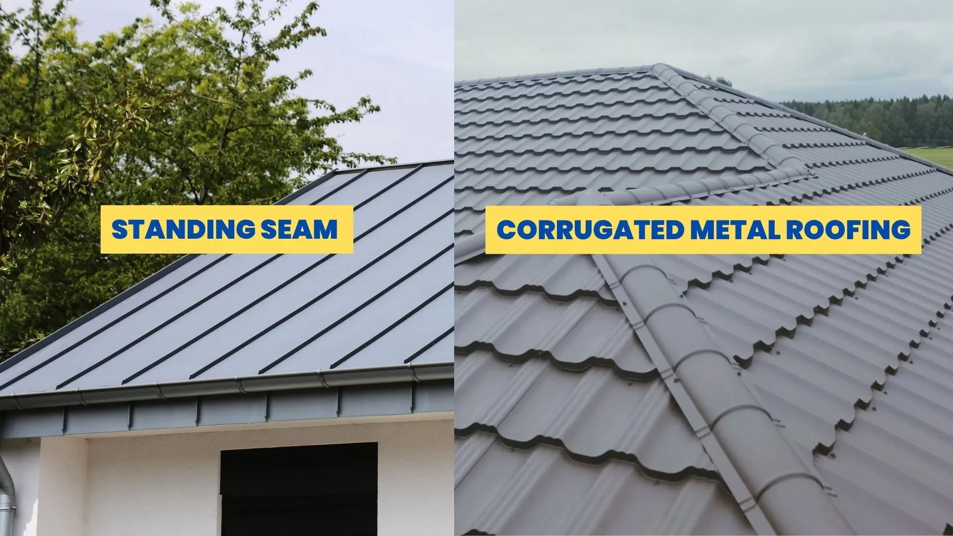 Standing Seam or Corrugated Metal Roofing Which Is Best for Your Property