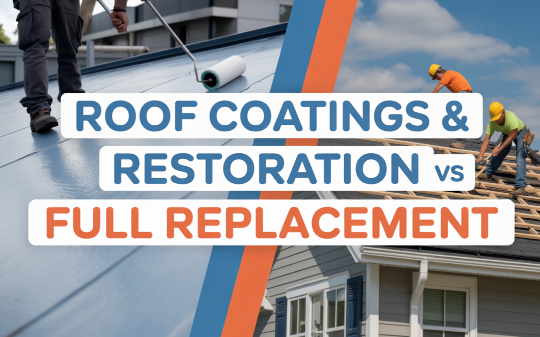 Roof Coatings & Restoration vs Full Replacement