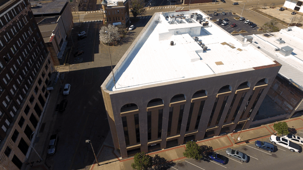 hostetler roofing commercial roof project